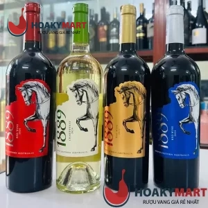 RƯỢU VANG ÚC 1989 RED WINE CON NGỰA =>RẺ NHẤT
