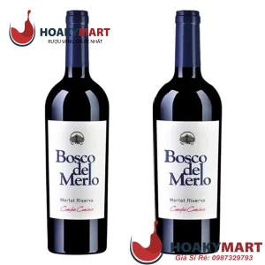 VANG Ý BOSCO DEL MERLO MERLOT RISERVA - GIÁ TỐT