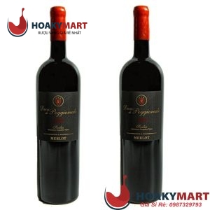 VANG Ý DUCA DI POGGIOREALE MERLOT 1999