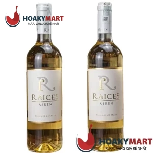 RƯỢU VANG TRẮNG RAICES AIREN =>SIÊU RẺ