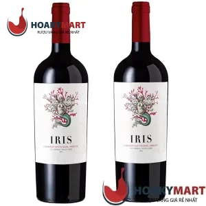 VANG CHILE IRIS CABERNET SAUVIGNON MERLOT - RẺ NHẤT