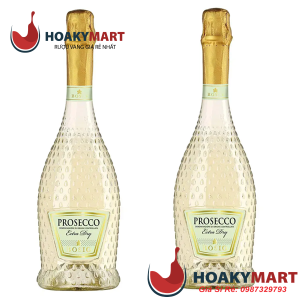 VANG NỔ Ý BOSIO PROSECCO SPUMANTE EXTRA DRY RẺ