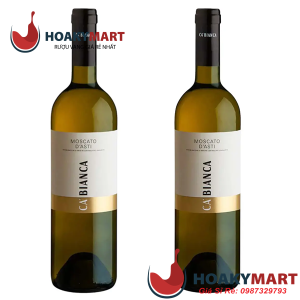 VANG Ý CA'BIANCA MOSCATO D'ASTI =>RẺ NHẤT