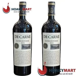 RƯỢU VANG Ý DE CARMI SANGIOVESE =>SIÊU RẺ