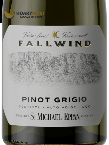 VANG Ý FALLWIND PINOT GRIGIO ALTO ADIGE