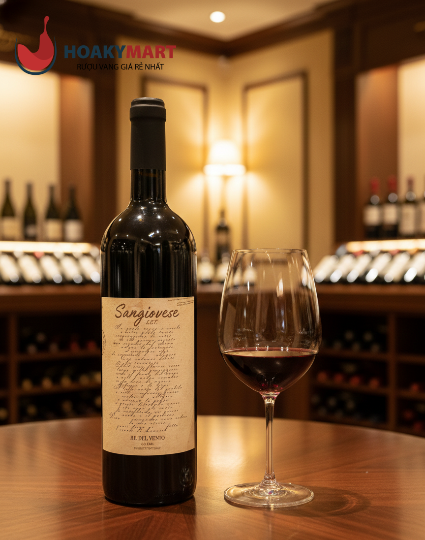 VANG Ý SANGIOVESE RE DEL VENTO