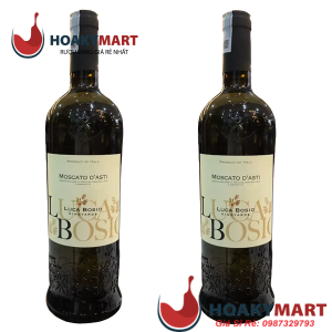 VANG NGỌT Ý LUCA BOSIO MOSCATO D'ASTI CỰC RẺ