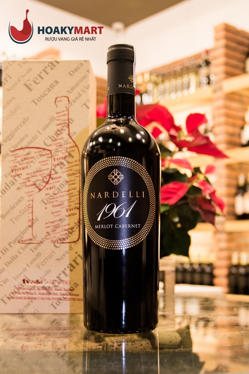 RƯỢU VANG Ý NARDELLI 1961 MERLOT CABENET