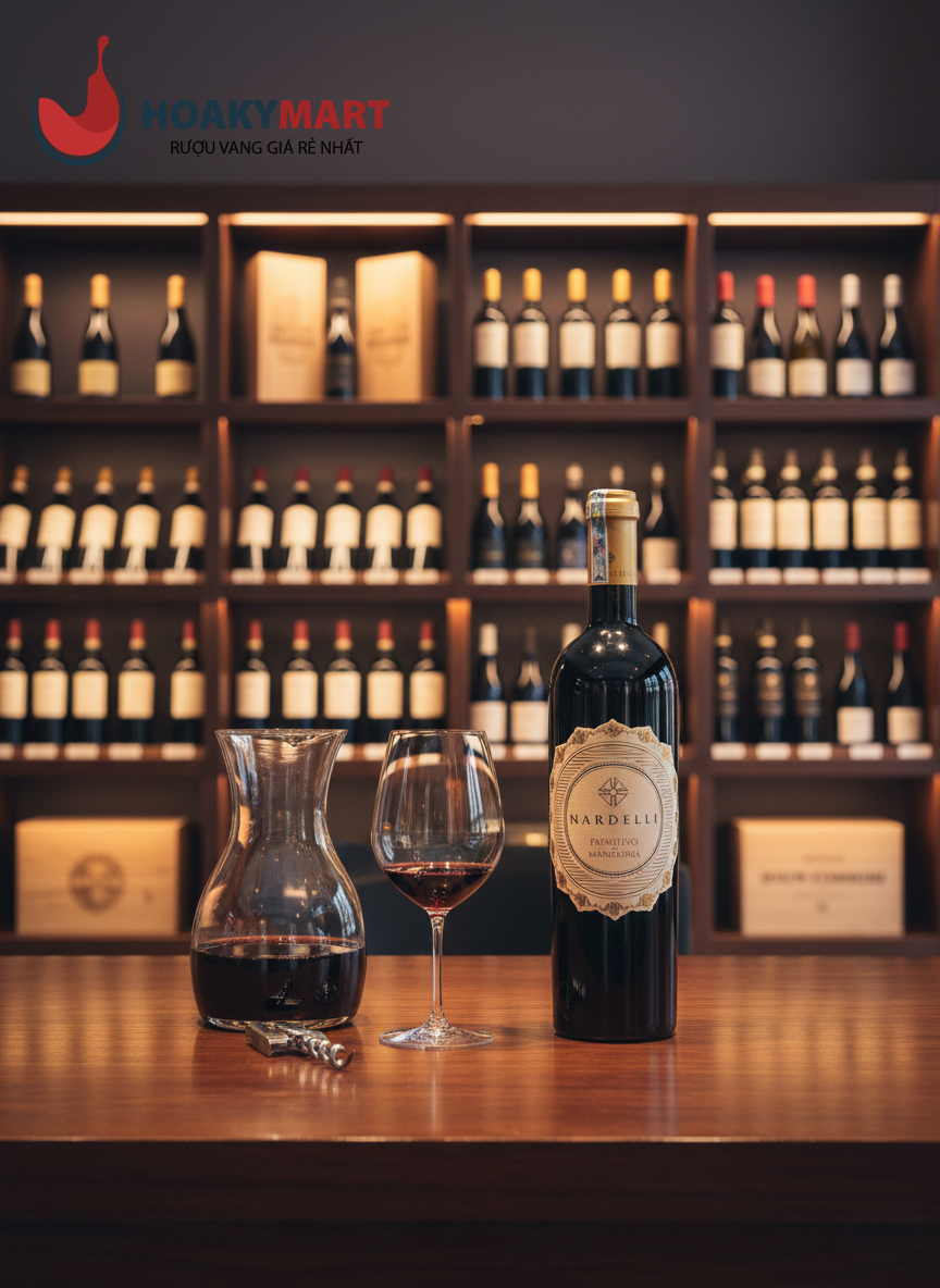 VANG Ý NARDELLI PRIMITIVO DI MANDURIA