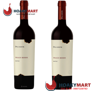 VANG Ý PALADIN DRAGO ROSSO MERLOT-RẺ NHẤT