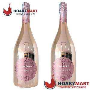 VANG NỔ Ý COLORS PROSECCO ROSE -RẺ NHẤT