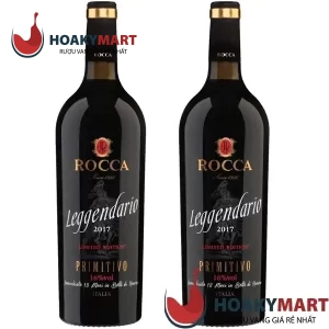 VANG Ý ROCCA LEGGENDARIO PRIMITIVO 16 ĐỘ - GIÁ TỐT