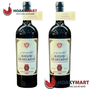 RƯỢU VANG PHÁP MAISON DE BELRIVERS RẺ NHẤT