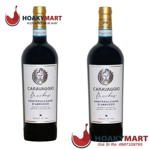 VANG Ý CARAVAGGIO BACCHUS MONTEPULCIANO D'ABRUZZO