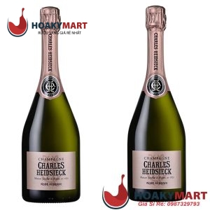 RƯỢU CHAMPAGNE CHARLES HEIDSIECK ROSE RESERVE