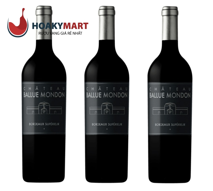 VANG PHÁP CHÂTEAU BALLUE MONDON BORDEAUX SUPÉRIEUR