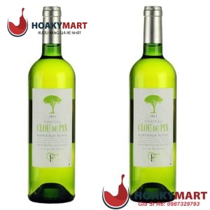 VANG TRẮNG CHÂTEAU CLOU DU PIN BORDEAUX BLANC