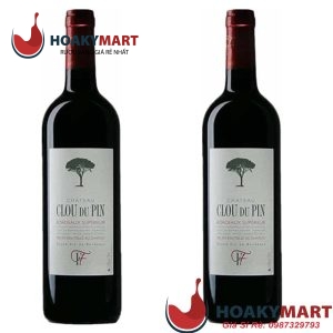 VANG PHÁP CHÂTEAU CLOU DU PIN BORDEAUX SUPÉRIEUR