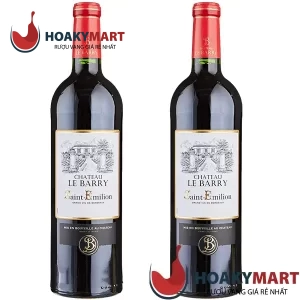 VANG PHÁP CHATEAU LE BARRY SAINT EMILION - GIÁ TỐT