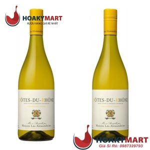 VANG TRẮNG LES TERRASSES DE L’ERIDAN CÔTES-DU-RHÔNE BLANC