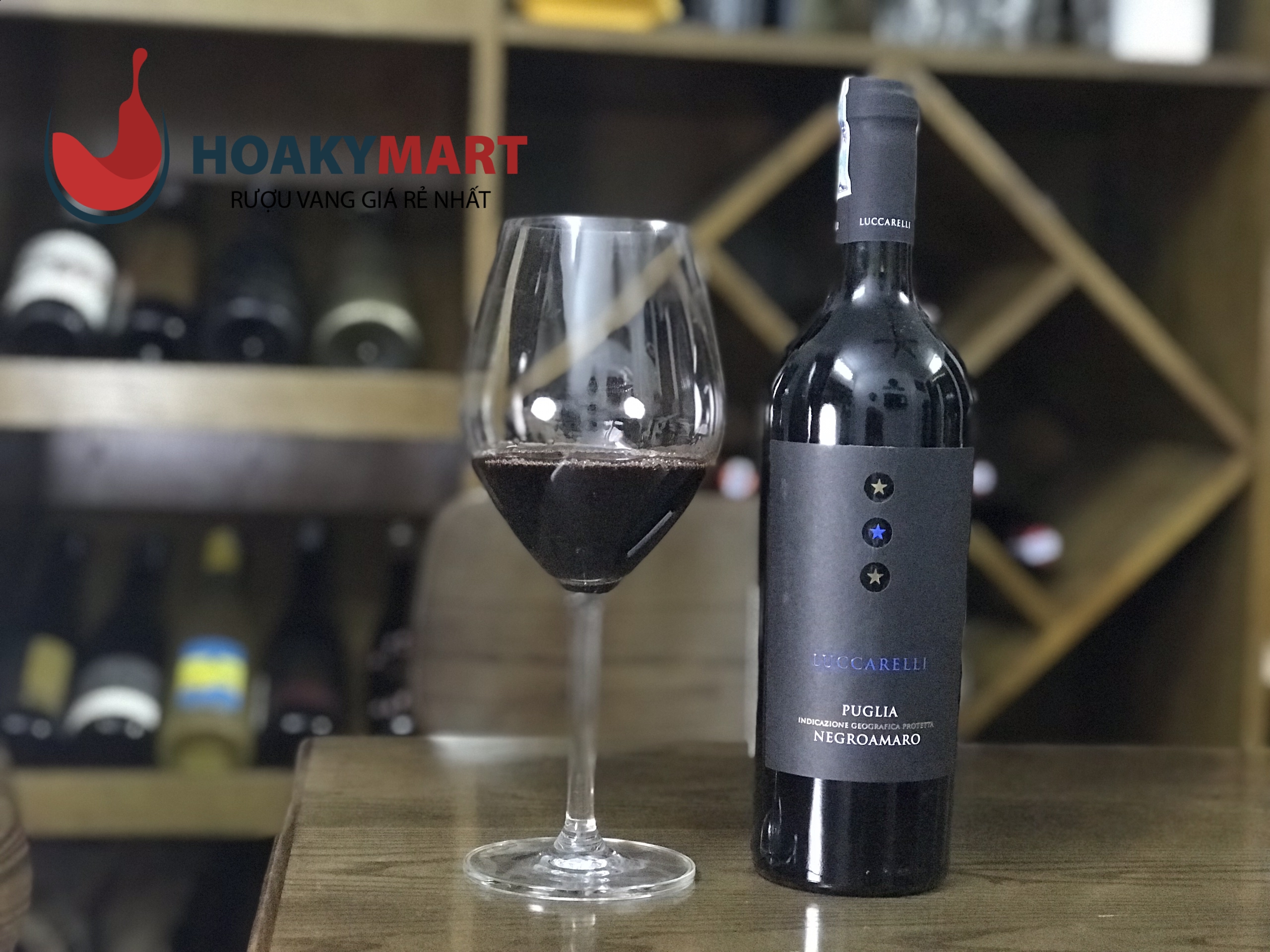 VANG Ý LUCCARELLI NEGROAMARO