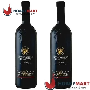 VANG Ý NEGROAMARO PRIMITIVO PUGLIA TERRA APRICA