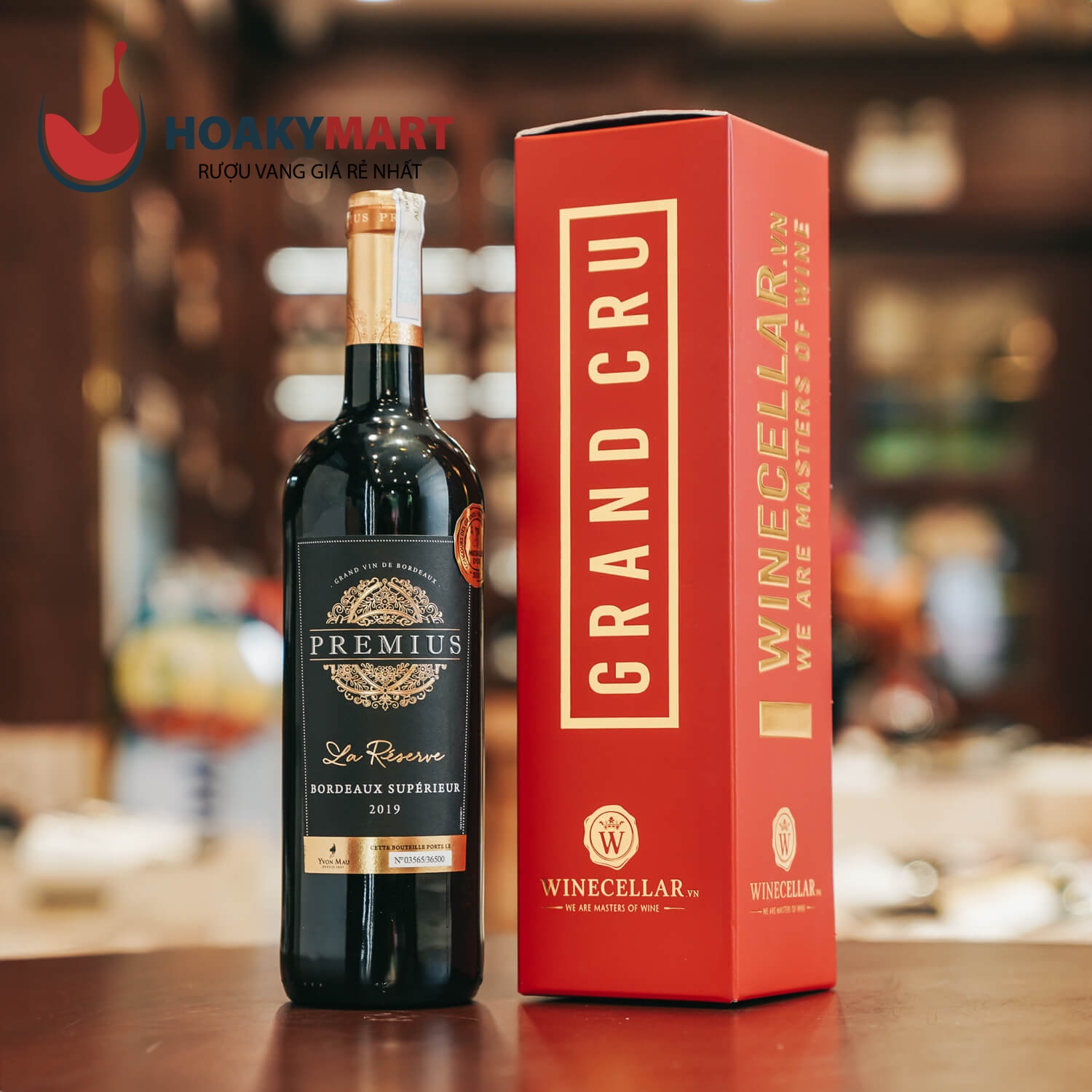 VANG PHÁP PREMIUS LA RÉSERVE BORDEAUX SUPÉRIEUR