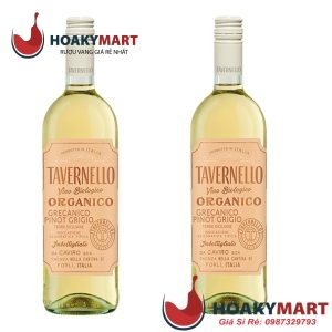 VANG Ý TAVERNELLO ORGANICO GRECANICO PINOT GRIGIO TERRE SICILIANE