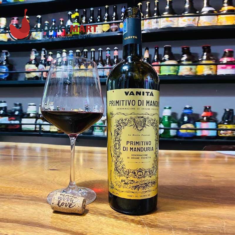 VANG Ý VANITA PRIMITIVO DI MANDURIA VENDEMMIA