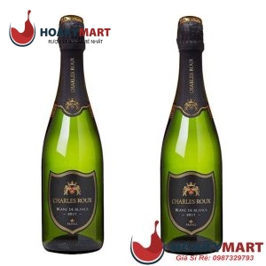 VANG NỔ CHARLES ROUX BLANC DE BLANCS RẺ NHẤT