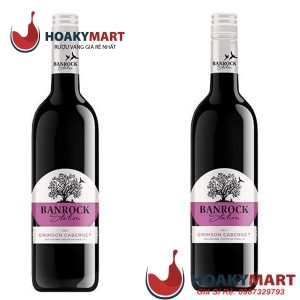 VANG NGỌT BANROCK STATION RED CRIM CABERNET