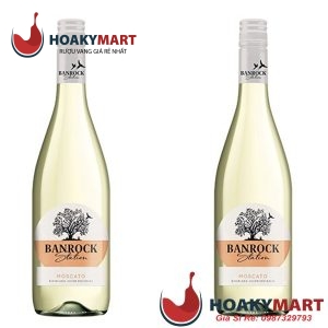 VANG NGỌT BANROCK STATION WHITE MOSCATO 6%