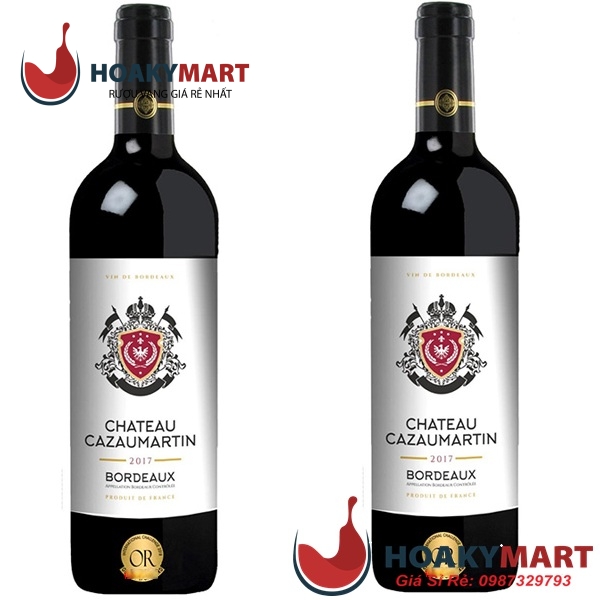 RƯỢU VANG PHÁP CHÂTEAU CAZAUMARTIN