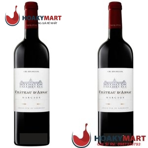 RƯỢU VANG PHÁP CHÂTEAU D'ARSAC CRU BOURGEOIS