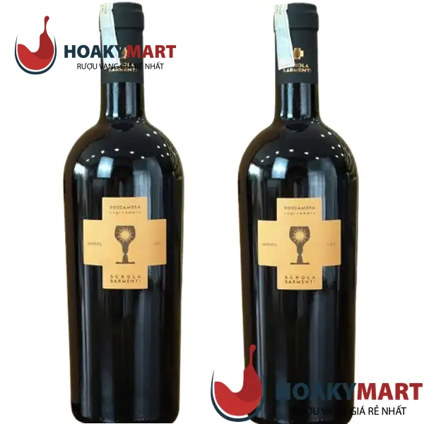 VANG Ý ROCCAMORA NEGROAMARO SCHOLA SARMENTI