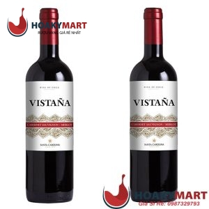 VANG CHILE SANTA CAROLINA VISTANA CABERNET SAUVIGNON MERLOT