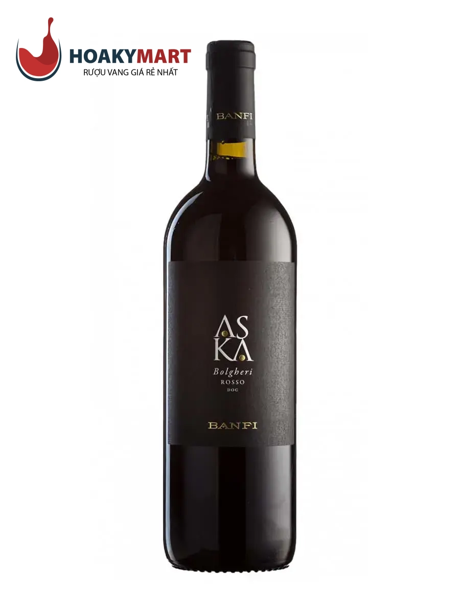 RƯỢU VANG BANFI ASKA BOLGHERI RẺ NHẤT