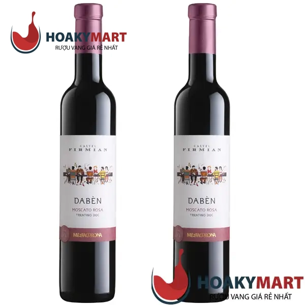 VANG NGỌT Ý CASTEL FIRMIAN DABEN MOSCATO ROSA