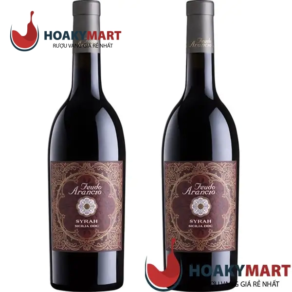 RƯỢU VANG Ý FEUDO ARANCIO SYRAH - RẺ NHẤT