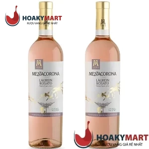 VANG HỒNG Ý MEZZACORONA LAGREIN ROSATO SIÊU RẺ