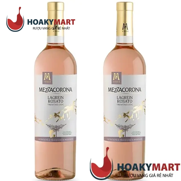 VANG HỒNG Ý MEZZACORONA LAGREIN ROSATO SIÊU RẺ