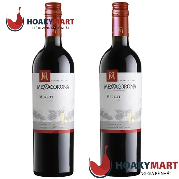 RƯỢU VANG Ý MEZZACORONA MERLOT RẺ NHẤT