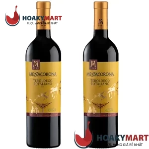 VANG Ý MEZZACORONA TEROLDEGO ROTALIANO CỰC RẺ