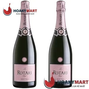 RƯỢU VANG NỔ HỒNG ROTARI BRUT ROSE GIÁ RẺ