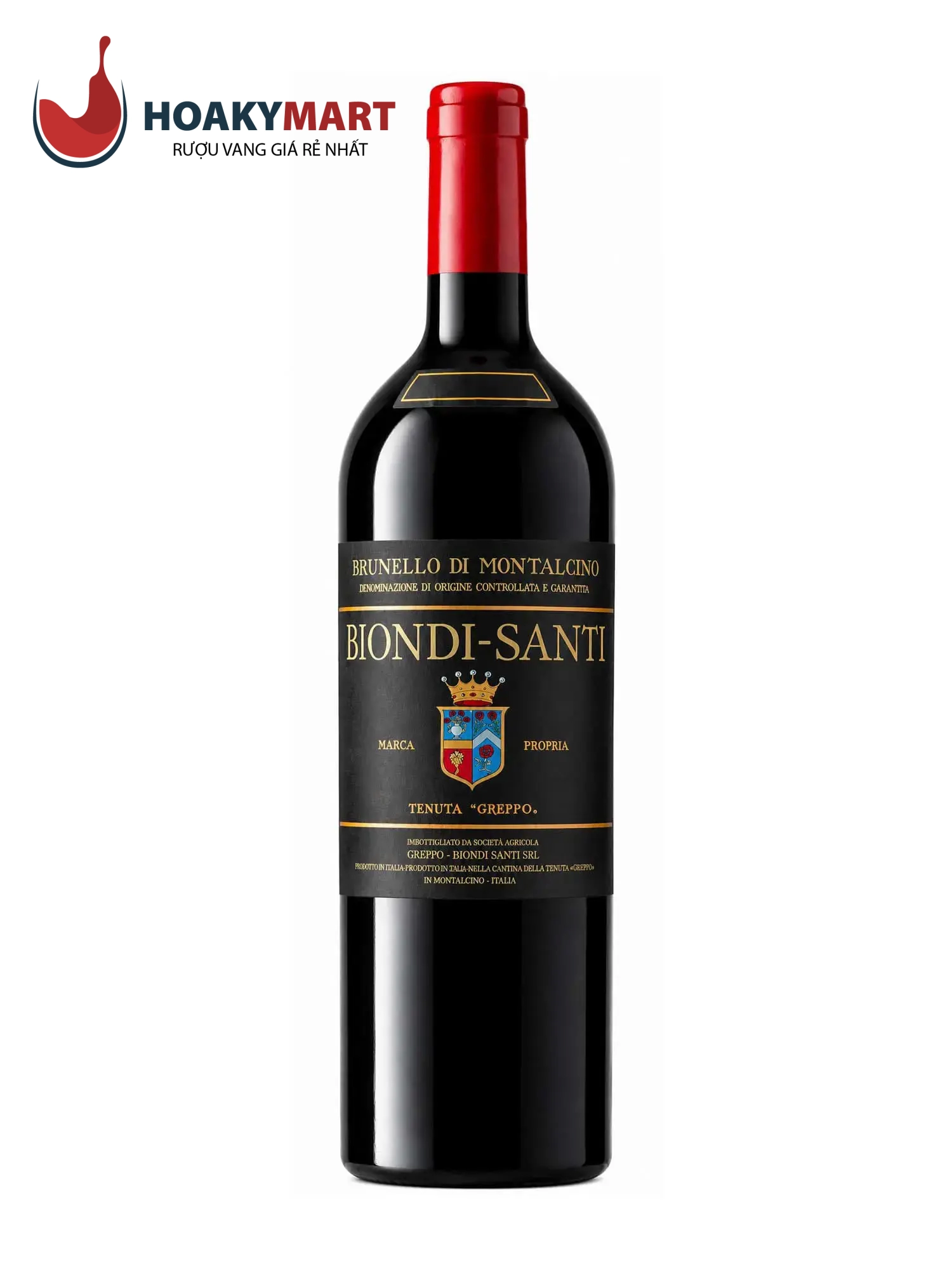 VANG Ý BIONDI SANTI TENUTA GREPPO BRUNELLO DI MONTALCINO