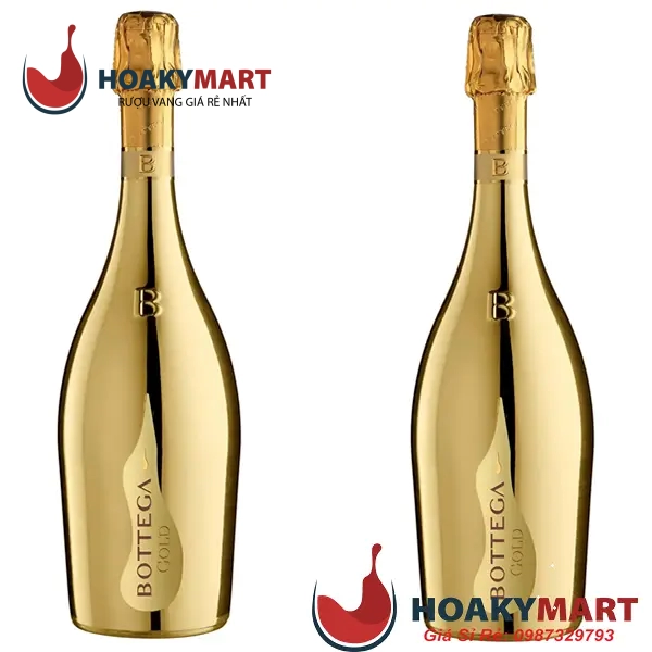VANG NỔ BOTTEGA GOLD BRUT PROSECCO SIÊU RẺ