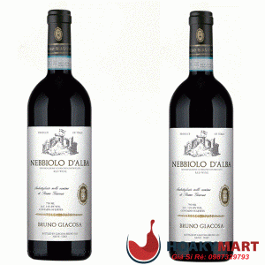 RƯỢU VANG BRUNO GIACOSA NEBBIOLO D'ALBA RẺ NGON