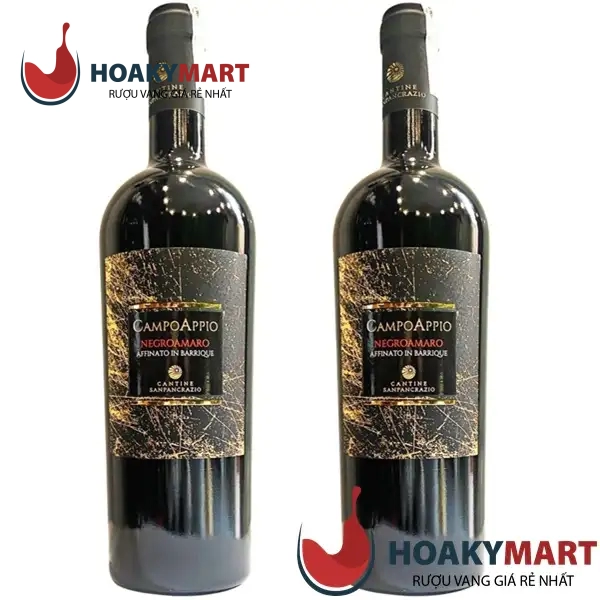 RƯỢU VANG Ý CAMPO APPIO NEGROAMARO - RẺ NHẤT