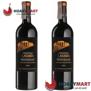 VANG PHÁP CHATEAU LAUBES BORDEAUX NHÃN NHUNG