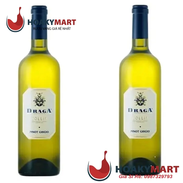 VANG TRẮNG Ý DRAGA PINOT GRIGIO COLLIO